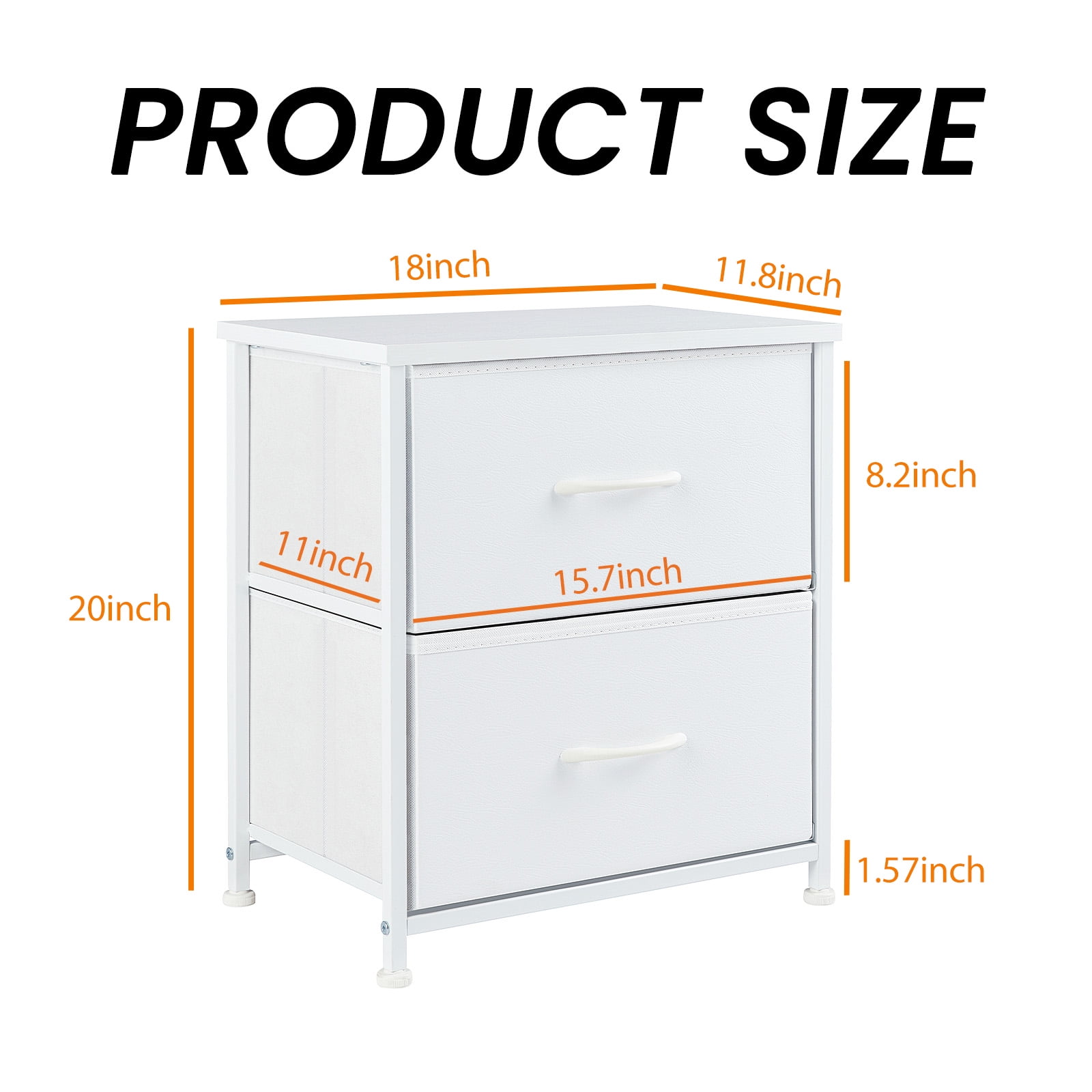 MAYEERTY Drawers Dresser Chest of Drawers,Metal Frame and Wood Top