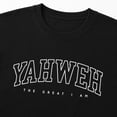 thumbnail image 4 of Yahweh The Great I Am Faith Graphic T-Shirt, Unisex Crew Neck Tee, 4 of 9