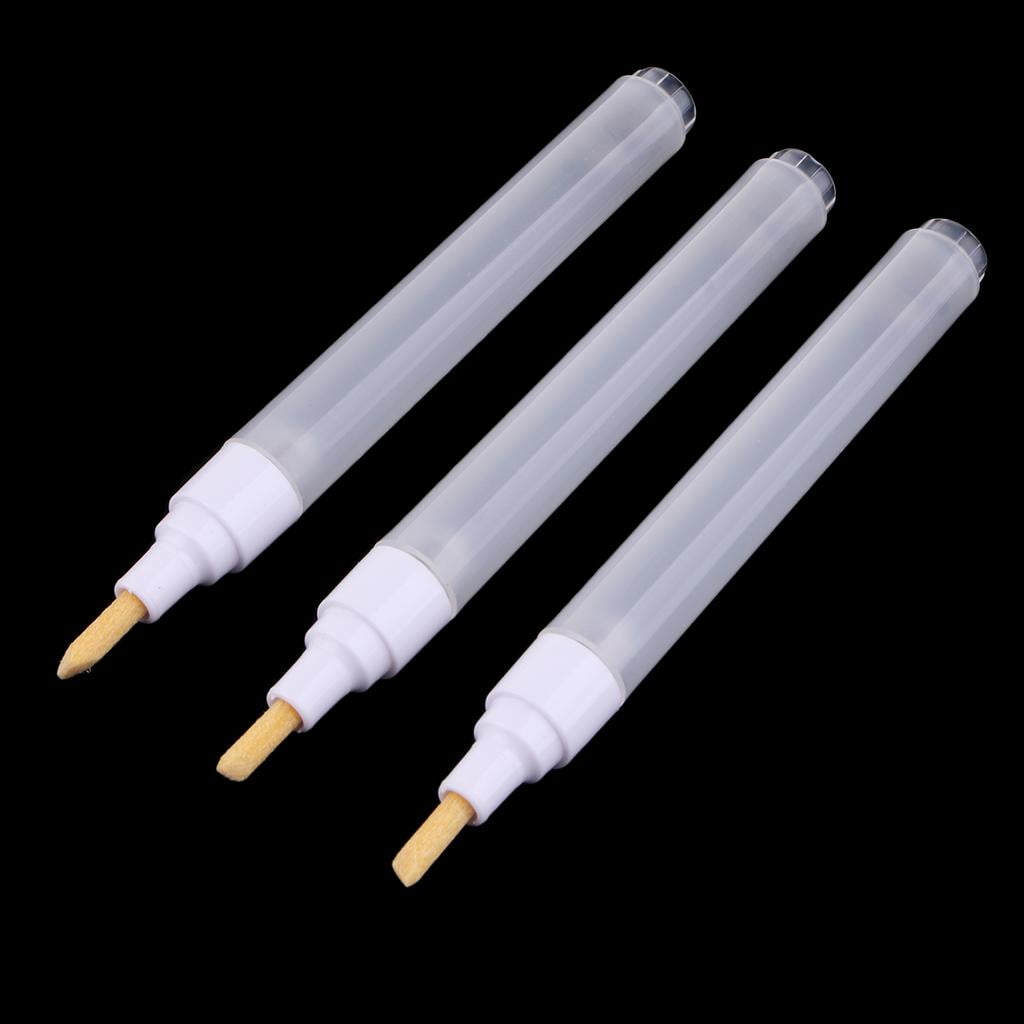 FVDPWYE 6x Flat Medium Tip Watercolor Oil Acrylic Paint Marker Pen Empty Blank Ink Ink