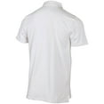 thumbnail image 3 of Men's White Seattle Mariners Color Blocked Stretch Polo, 3 of 3