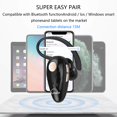 thumbnail image 4 of Kendir - Auriculares Bluetooth V5.0 ultraligeros inalámbricos para teléfono celular con micrófono, control de volumen, auriculares manos libres, compatible con Android/iPhone/Smartphones/Laptop, 4 of 5