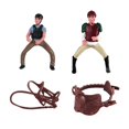 thumbnail image 3 of Milaget Farm Scene Decoration Miniature Model Kits Props Desktop Crafts Playset Ornament D, 3 of 9