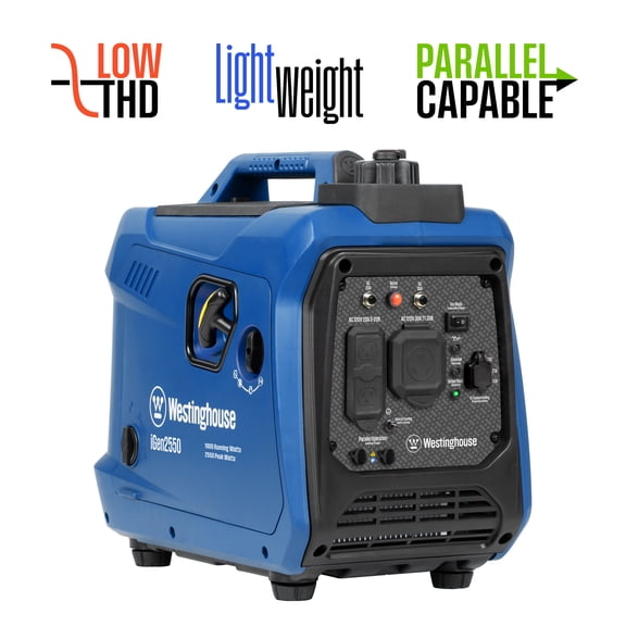 Westinghouse 2550 Peak Watt RV Ready, Gas Powered Portable Inverter Generator