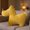 Ging1er yellow, variant on Zeiwohndc Decorative Horse Shape Throw Pillow Furry Animal Toy For Living Room Sofa Car