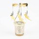 thumbnail image 1 of Accesorios para cena con velas de cristal de hierro forjado para niña moderna, 1 pieza, dorado, 1 of 1