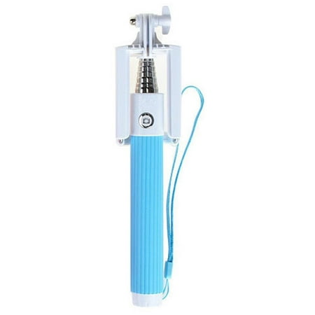 Image of Blue Bluetooth Extendable Handheld Selfie Self Portrait Stick Monopod For Samsung galaxy Note 1 Note 2 Note 3 Note 4