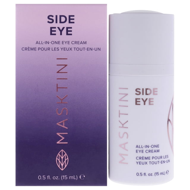 Crema para ojos todo en uno Side Eye de Masktini para mujeres - Crema de 0.5 oz