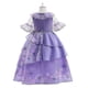 thumbnail image 2 of Princess Dress Girls Ruffle Tutu Dress Ball Gown Encanto Isabela Princess Cosplay Costume, 2 of 5