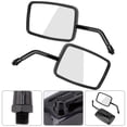 thumbnail image 1 of Street Bike Rear View Mirror 2Pcs Motorcycle Street Bike Modified Square Rearview Mirror Rear View Side Mirrors, 1 of 7