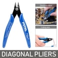 thumbnail image 2 of TFixol Electrical Cutting Pliers Jewelry Wire Cable Cutter Side Snips Flush Pliers Tool, 2 of 7