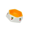 thumbnail image 4 of facefd Non Slip Rabbit Feeder Bowl Feeding Basin for Hedgehog Gerbils Puppy Kitten 14.5cmx4.7cm, 4 of 9