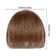 thumbnail image 3 of Pelucas con flequillo para mujer, peluca ondulada suelta con flequillo de cabello humano, flequillo con flequillo natural para niñas y mujeres, cabello artificial., 3 of 3