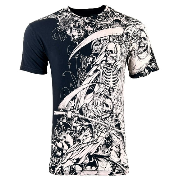 Xtreme Couture By Affliction Men's T-shirt Dark Hallucination