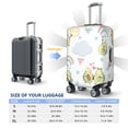 thumbnail image 6 of Haiem Green Blue Avocado Luggage Cover Printed Suitcase Covers for Luggage Elastic Washable Suitcase Protector Fits 18-32 Inch Luggage-X-Large, 6 of 9