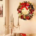 thumbnail image 5 of 2024 New Year Christmas Wreath Door Hanging Large Christmas Wreath for Door Window Artificial Hanging New Year Party Wreath, 5 of 5
