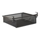 thumbnail image 3 of Cesta de almacenamiento invisible para debajo del cajón, caja de almacenamiento, accesorios de oficina, deslizante Negro M, 3 of 9