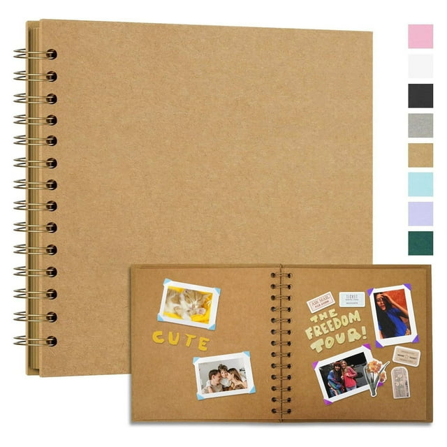 Oficina y papelería Álbum de hojas sueltas Álbum de recortes conmemorativo para bodas y bebés Álbum de recortes de fotos Álbum de hojas sueltas