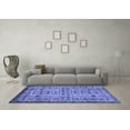 thumbnail image 3 of Ahgly Company Machine Washable Indoor Rectangle Southwestern Blue Country Area Rugs, 4' x 6', 3 of 4