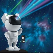 Merkury Innovations Astronaut Galaxy Light Projector with Remote, 10-inch