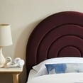 thumbnail image 4 of Solana Twin Platform Bed in Mulberry, 4 of 9