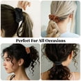 thumbnail image 4 of 24 Pieces Satin Silk Scrunchies - Elastic Hair Bands, Hair Ties, Ponytail Holders, and Hair Decor in Lovely Colors for Women and Girls, 4 of 5