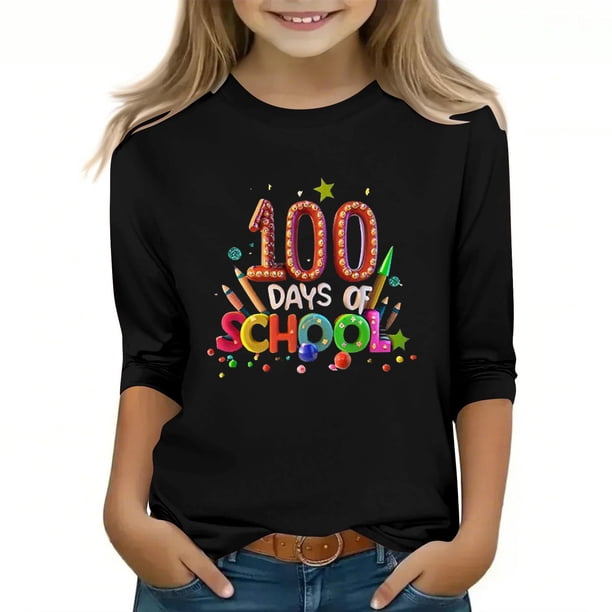 Fiudx Camiseta de Algodón Suave para Niños, Camiseta Transpirable de Cuello Redondo, Ideal para Fotografía, Regalo de Moda para Niños y Niñas, Se Recomienda Lavar a Mano.