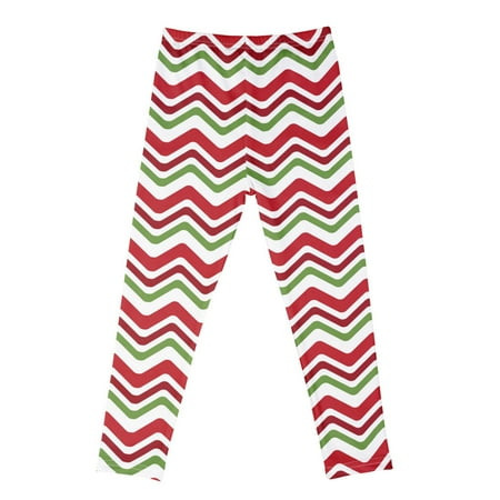

GYRATEDREAM 3-9T Girls Footless Leggings Yoga Tights Printed Stretch Trousers
