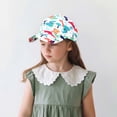 thumbnail image 2 of Krdevn Kids Dinosaur Print Baseball Cap Adjustable Outdoor Sun Protection Boys Girls Summer Casual Trucker Sun Hat,2-7 Years, 2 of 4