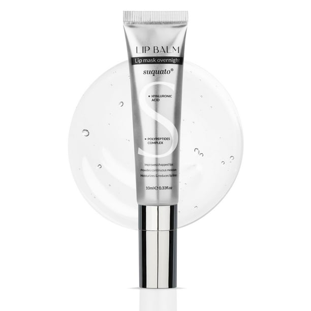 Set de tratamiento labial Suquato Peptide Lip Butter Balm con ácido hialurónico