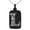 Black, variant on Stainless Steel Letter L Initial Dotted Monogram Engraved Small Rectangle Dog Tag Charm Pendant Necklace