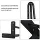 thumbnail image 3 of Set of 4 Table Legs 10cm DIY Furniture Leg for Dining Table Low Desk Black + Leg Protectors and Screws, 3 of 4