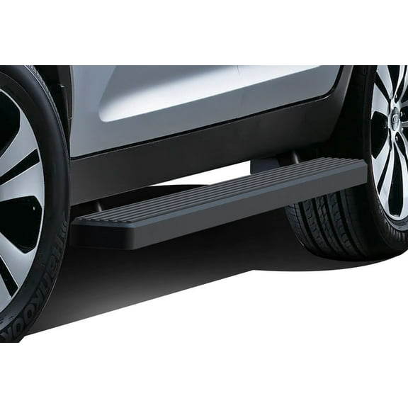 APS Running Boards 4 inches Matte Black Compatible with KIA Sportage 2011-2016 (Nerf Bars Side Steps Side Bars)