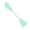 Blue, variant on Geemin for Facial Pore Cleaner Brushes Soft Silicone Double-head Face Brush Applicator