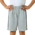 thumbnail image 3 of JIAYUE Kids Shorts Knee Length Boys Athletic Training Basketball Running Mesh Gym Workout Activewearr Classic Children Bottoms, 3 of 7