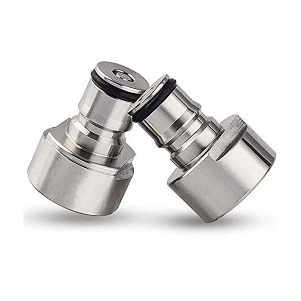 Luckeg Sankey to Ball Lock Keg Coupler Adapter Kit Gas and Liquid Posts