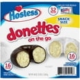 Hostess Snack Variety Pack – Donettes & Twinkies (32 ct each)-2pk, With Olive White Bowl By OMA