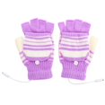 thumbnail image 2 of Guantes eléctricos para mujer, guantes calefactados de invierno, guantes calefactados, guantes sin dedos, 2 of 2