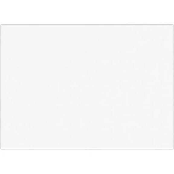 LUXPaper #17 Mini Flat Note Cards, 120lb, White, 2 9/16 x 3 9/16, 500 Pack