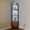 Vintage color, variant on TEQIN 58"Tall Corner Shelf,5-Tier Corner Cabinet With Storage And Led Light,Storage Display Stand Corner Display Shelf For Living Room, Bedroom, Kitchen & Home Office