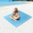 thumbnail image 3 of Couverture de Plage Tapis de Plage Anti-Sable, Couverture Imperméable pour 2-4 Adultes, Couverture de Pique-Nique Portable Tapis Anti-Sable Couverture d'Extérieur pour Voyage Camping Randonnée, 3 of 8