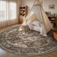 thumbnail image 3 of -Runner Rug X Rugs for Living Room- Machine Washable Rug-Soft Living Room Rug-Vintage Non Slip Carpet-Rugs for Bedrooms Dining Office, 3 of 7