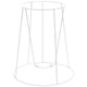 thumbnail image 1 of Marco de la lámpara marco de lámpara de metal de la lámpara de la lámpara del marco de la lámpara del marco de bricolaje de la lámpara de bricolaje, 1 of 7