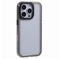 thumbnail image 1 of For iPhone 16 Pro Max Clear Phone Case PC+TPU Hybrid Back Cover - Transparent Purple, 1 of 5
