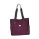 thumbnail image 3 of Bolso de mano para mujer, bolso de hombro, bolso de viaje, bolso de viaje, bolso portátil de tela Oxford, asa para viajes, trabajo al aire Púrpura, 3 of 8