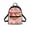 Sloth Pink Leaves, variant on Eheartsgir Black Cat Floral Travel Rucksack Lots of Pockets Small Backpack for Daily Use Shopping, Polyester Adjustable Strap Mini Backpack
