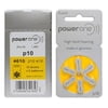 P10 Battery for BHA-603 Hearing Amplifier, Pack of Sixty