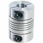 Q3D Premium Shaft Coupling for Z Screws 5mm to 3/8" Coupling for 3D Printers