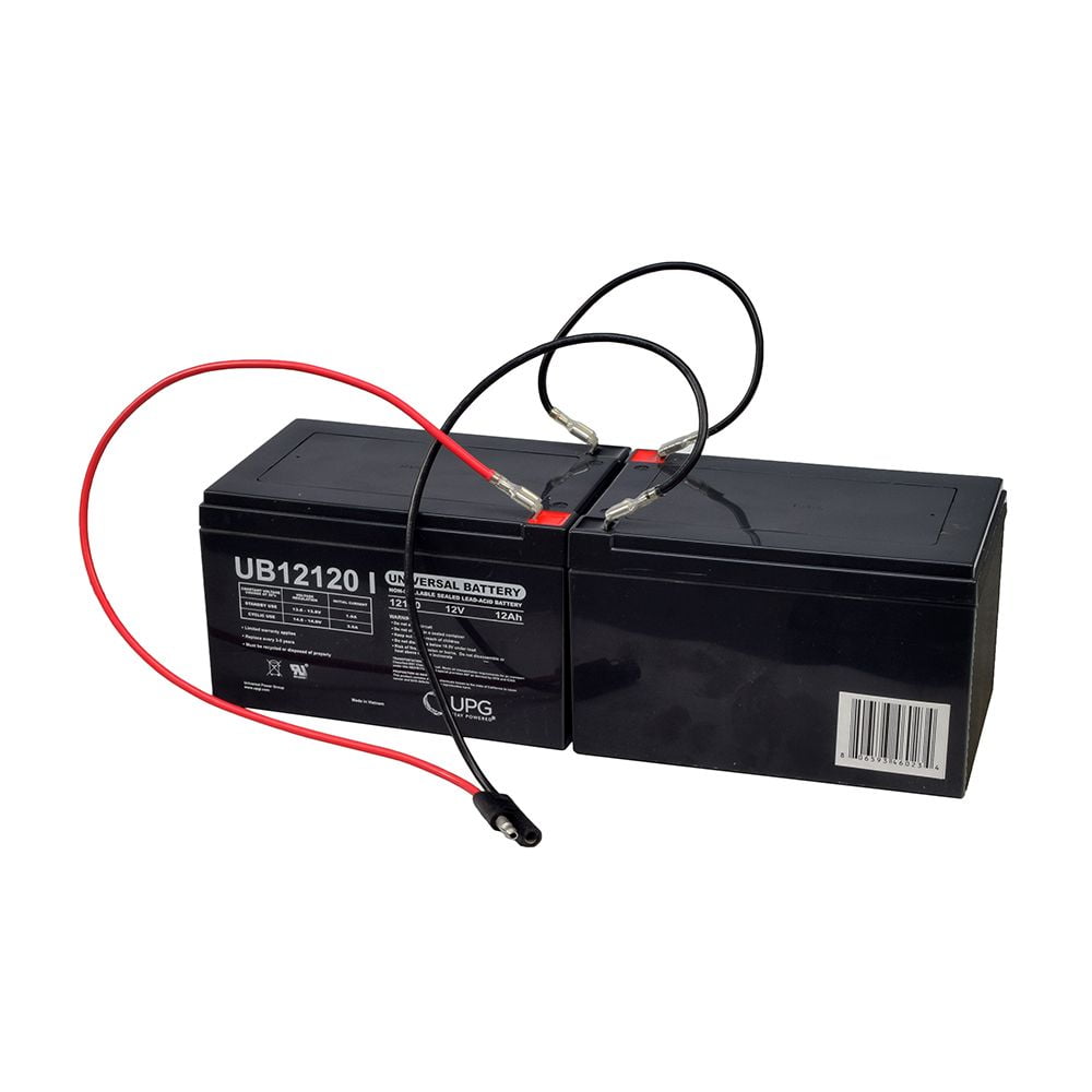 AlveyTech 24 Volt 12 Ah Plug N Play Battery Pack for Currie eZip and