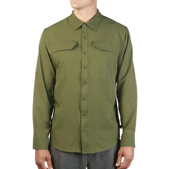 Allforth Men's Catalpa Performance Long-sleeve Outdoor Shirt
