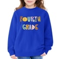 thumbnail image 7 of Coerni First Day of School Pullover Outfits for Girls Fourth Grade Kid Back to School Sweatshirt Comfy Crewneck Blouse Cotton Top, 7 of 7